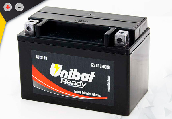 Batterie Unibat CBTX9-FA Royal Enfield Himalayan 410