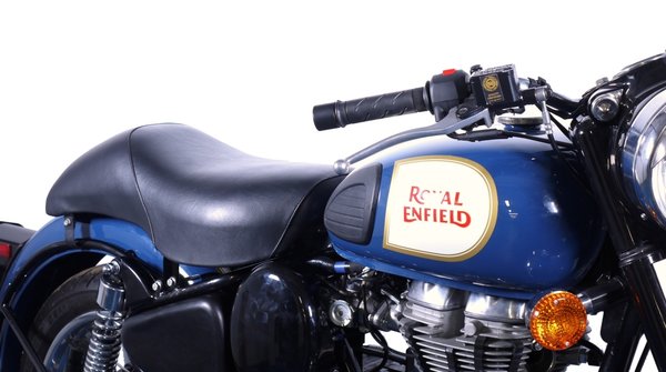 Selle style Clubman avec fixations Royal Enfield Classic 500